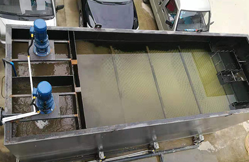 接觸氧化池、絮凝沉淀工藝