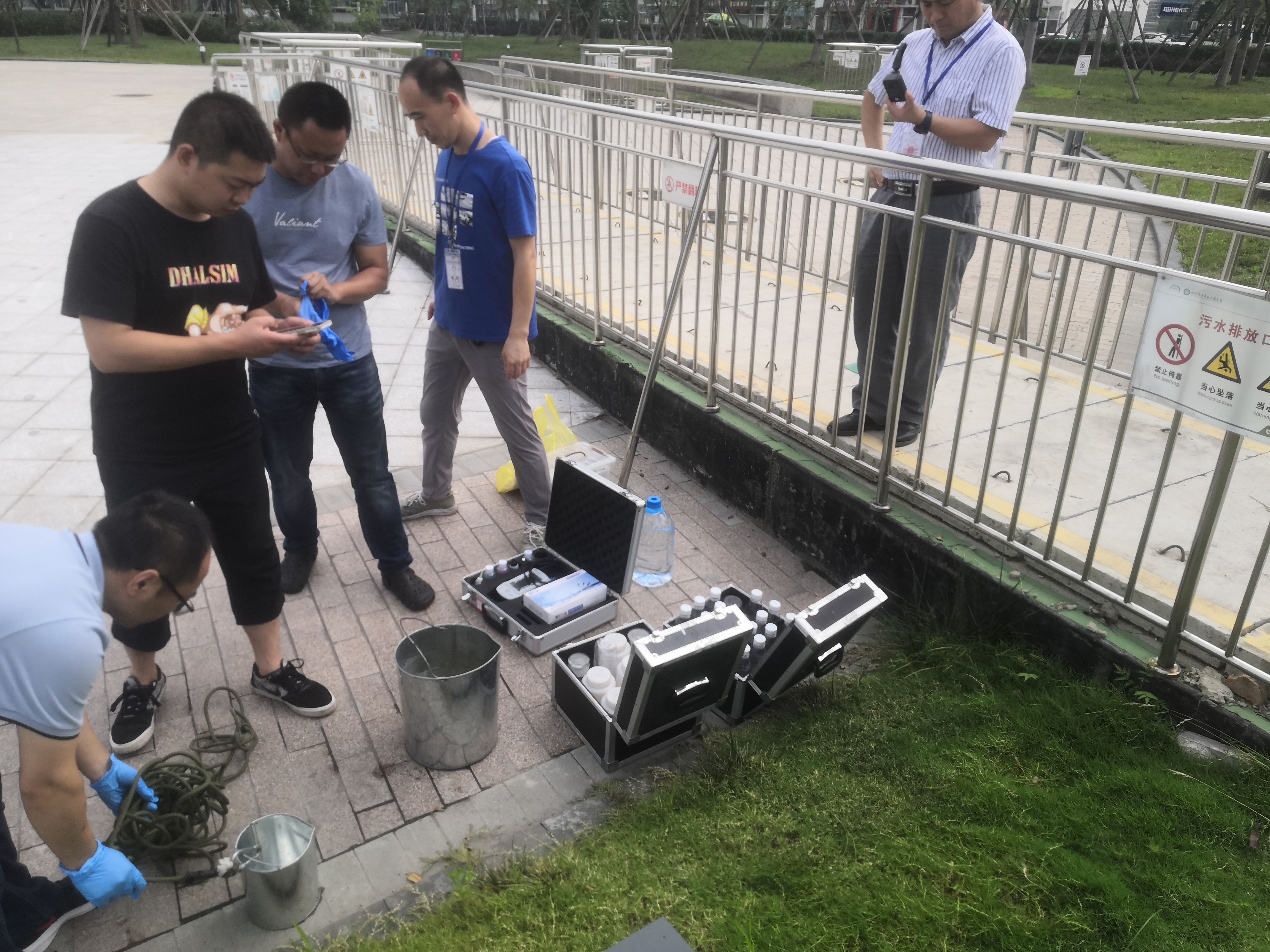 2021年8月6日，四川博水環(huán)保  在雙流空港醫(yī)院污水處理站，開(kāi)展污水處理站應(yīng)急演練